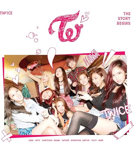 Amazon.com: Twice Page Two 2nd Mini Album Pink Version CD Photo
